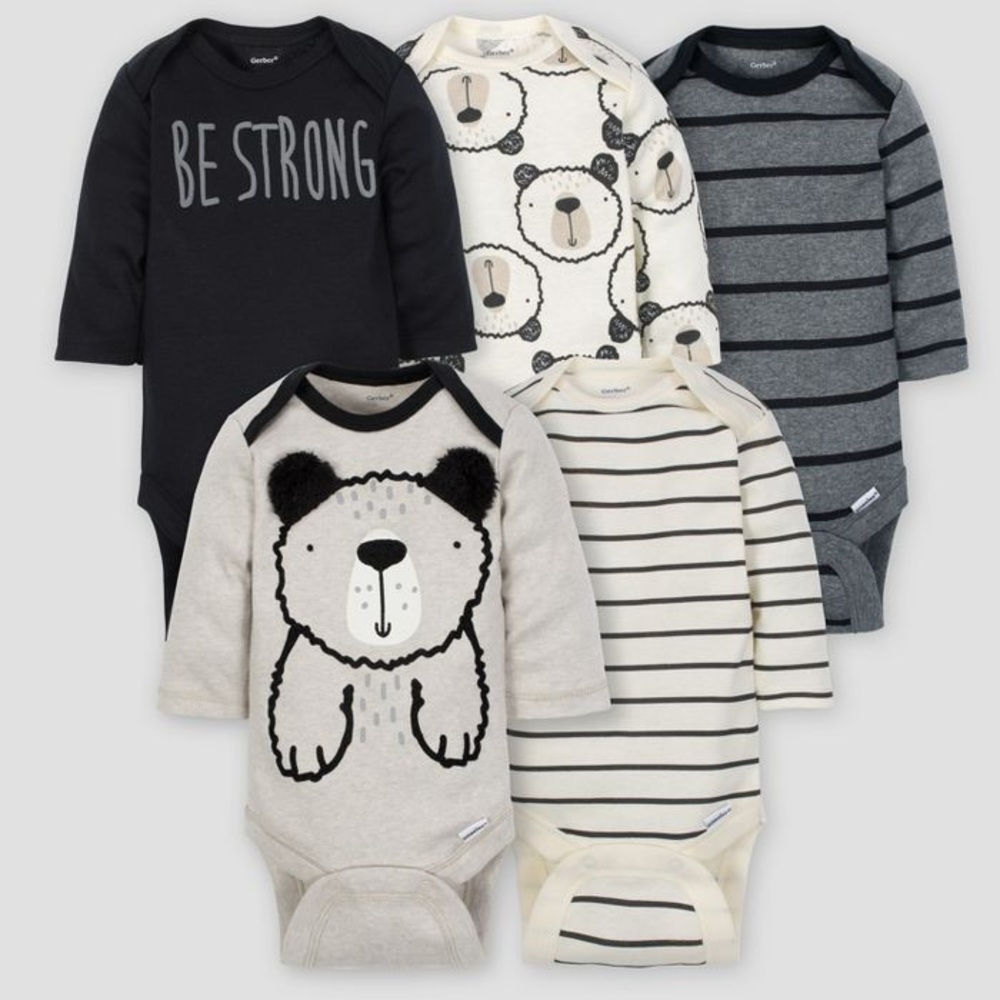 Gerber 5 Piece onesies